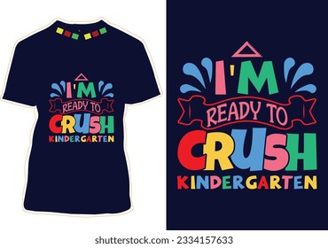 Back To School T-shirt Design
