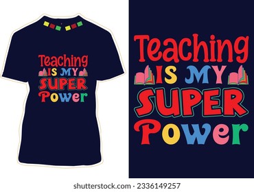 Back To School T-shirt Design