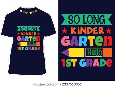 Back To School T-shirt Design