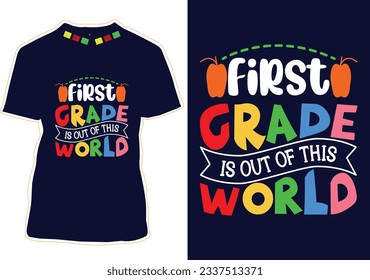 Back To School T-shirt Design