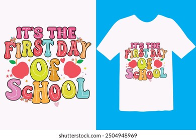 Back to School T-shirt Design