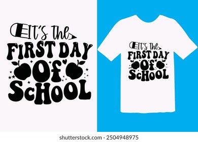 Back to School T-shirt Design