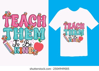 Back to School T-shirt Design