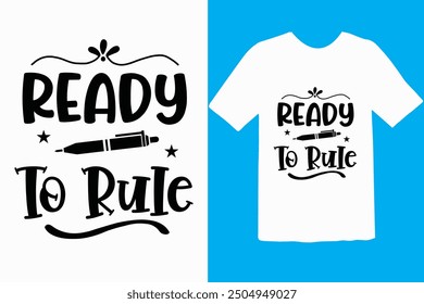 Back to School T-shirt Design
