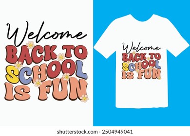 Back to School T-shirt Design