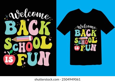 Back to School T-shirt Design