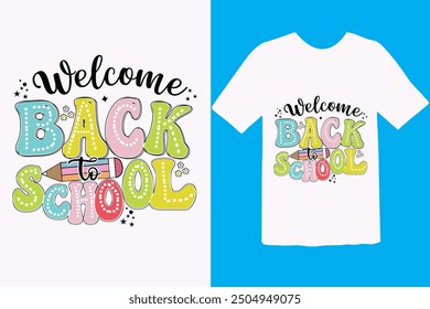 Back to School T-shirt Design