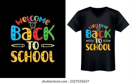 Back To School T-shirt Design. Custome T-shirt Design.