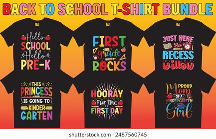 Back to school t-shirt design, tshirt design, school day, Back To School Typography T-Shirt Design, New vector tshirt designs, illustration t-shirt designs, Typography tshirt eps, vector