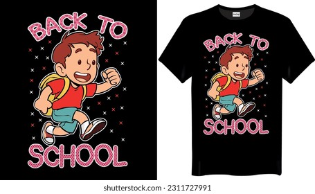 Zurück zur Schule T-Shirt Design - Hundert Tage Schulhemd Design-Typografie-T-Shirts Design