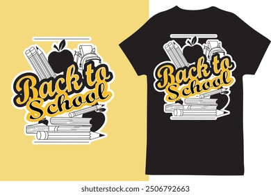 Back to School T-Shirt Design for New School