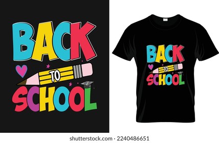 : back to school t-shirt Design, Unique And Colorful 100 days of School T-Shirt Design, Happy 100th day of school. Congratulatory lettering for the celebration of the hundredth day of the student.