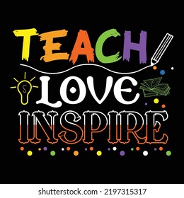 Back to school t-shirt design vector template