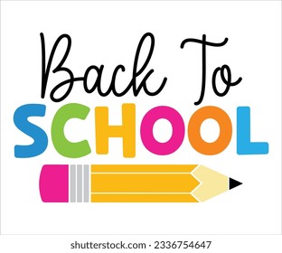Back To School T-shirt, Hello School Shirt, Teacher SVG, School Shirt for Kids, Kindergarten School svg, Cut File Cricut