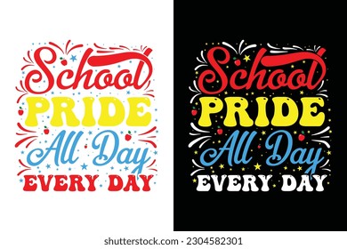 Back to school t-shirts design, Typography back to school t shirt design, cool back to school tees, Inspirational quotes t-shirt design