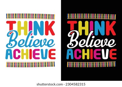 Back to school t-shirts design, Typography back to school t shirt design, cool back to school tees, Inspirational quotes t-shirt design