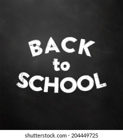 Back to school - typographic design