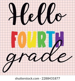Back to school, typography design. Ideal for clothing, crafts or motivational posters. Welcome back to school.