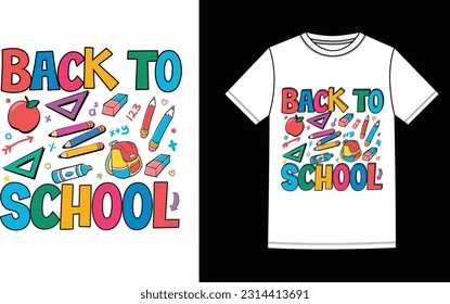 Back to school typography Quotes Vintage t-shirt design vector. T-shirt design rock star bundle kids kinder funny illustration grade. Ready for print, poster, book, cap, mug, sticker, or card. 

