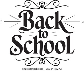 back to school Typography, Silhouette Vector, Back To School T shirt, teacher tee, apparel, vector illustration, graphic template, print on demand, textile fabrics, retro style, typography, vintage,