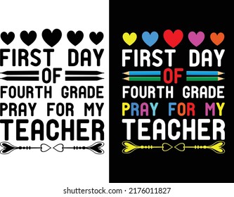 Back to school typography t shirt 