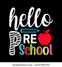 Back to school typography t shirt design vector Print Template. 
Welcome Back to School T-shirt Design My First Day of School Shirt Design Back To School. 
Ready for print poster card vintage vector