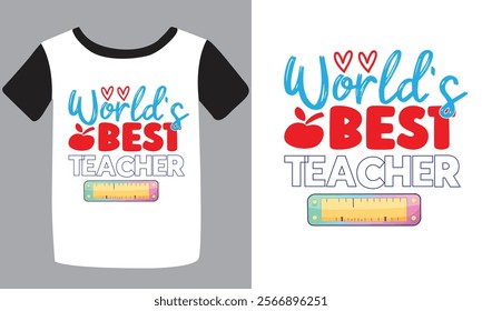 Back to school typography t shirt design vector Print Template. Welcome Back to School T-shirt Design My First Day of School Shirt Design Back To School. Ready for print poster card vintage vector pad