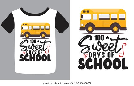 Back to school typography t shirt design vector Print Template. Welcome Back to School T-shirt Design My First Day of School Shirt Design Back To School. Ready for print poster card vintage vector pad