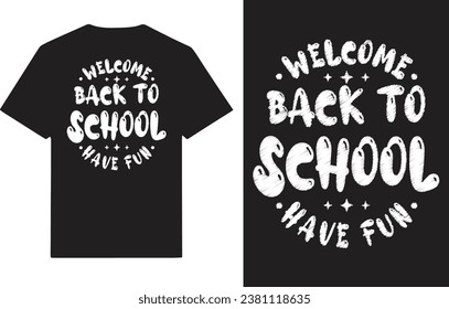 Back to school typography t-shirt design is a unique design. You can use the design personal and commercial.