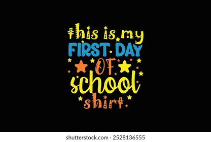 Back to School Typography T-Shirt Design vector graphic template,
100 Days Of School Typography T-Shirt Design vector graphic 
template,