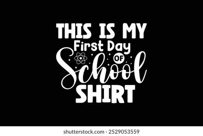 Back to School Typography T-Shirt Design vector graphic template,
100 Days Of School Typography T-Shirt Design vector graphic 
template,