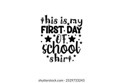 Back to School Typography T-Shirt Design vector graphic template,
100 Days Of School Typography T-Shirt Design vector graphic 
template,