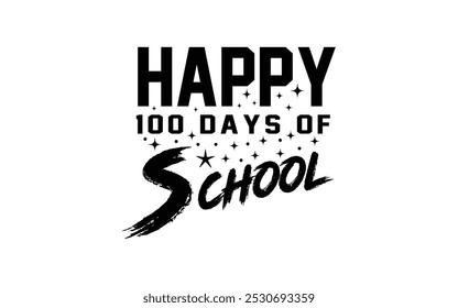 Back to School Typography T-Shirt Design vector graphic template,
100 Days Of School Typography T-Shirt Design vector graphic 
template,