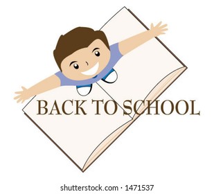 Back to school - Vector