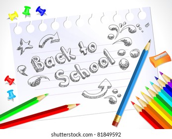 Back to School Vector