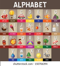 Back School Vector Alphabet Z Colorful Stock Vektorgrafik Lizenzfrei 150706394 Shutterstock