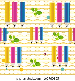 back to school vector background 