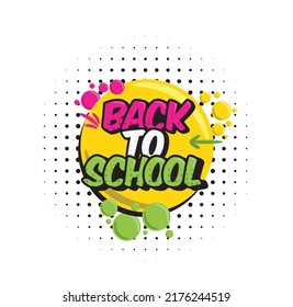 back to school vector. back to school background. back to school banner. Back to school supplies