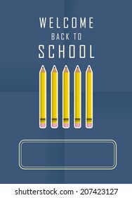 Back to School Vector Backgrounds, Easy to edit/ EPS 10. 