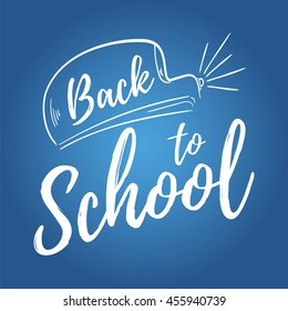 Back to school vector. Children education background