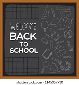 back to school vector collection design