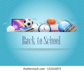 Back to School Vector Design