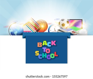 Back to School Vector Design