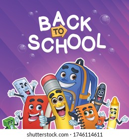 Back to School, Vector EPS 10