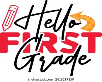 Back to school vector eps, Illustration of hand drawn sketch of Back to school eps, first day of school tshirt design