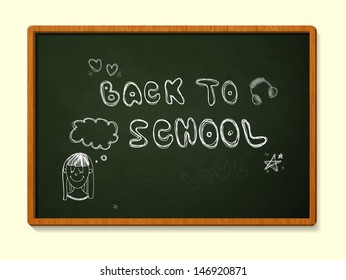 Back to School. Vector eps10