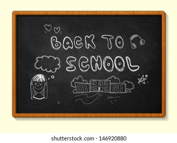 Back to School. Vector eps10