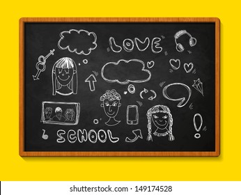 Back to School. Vector eps10