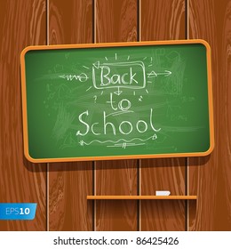 Back to School. Vector eps10 illustration.