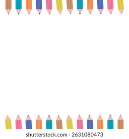 back to school vector frame.
